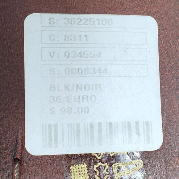 Free People Womens Loafers Size 6 / 36 Slip On Flats Sitar Woven Leather Gray - Picture 8 of 8